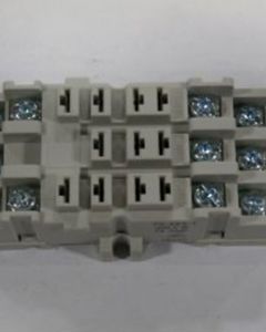 SOCKET,RELAY,11 PINS,SQ. SCREW TERM.